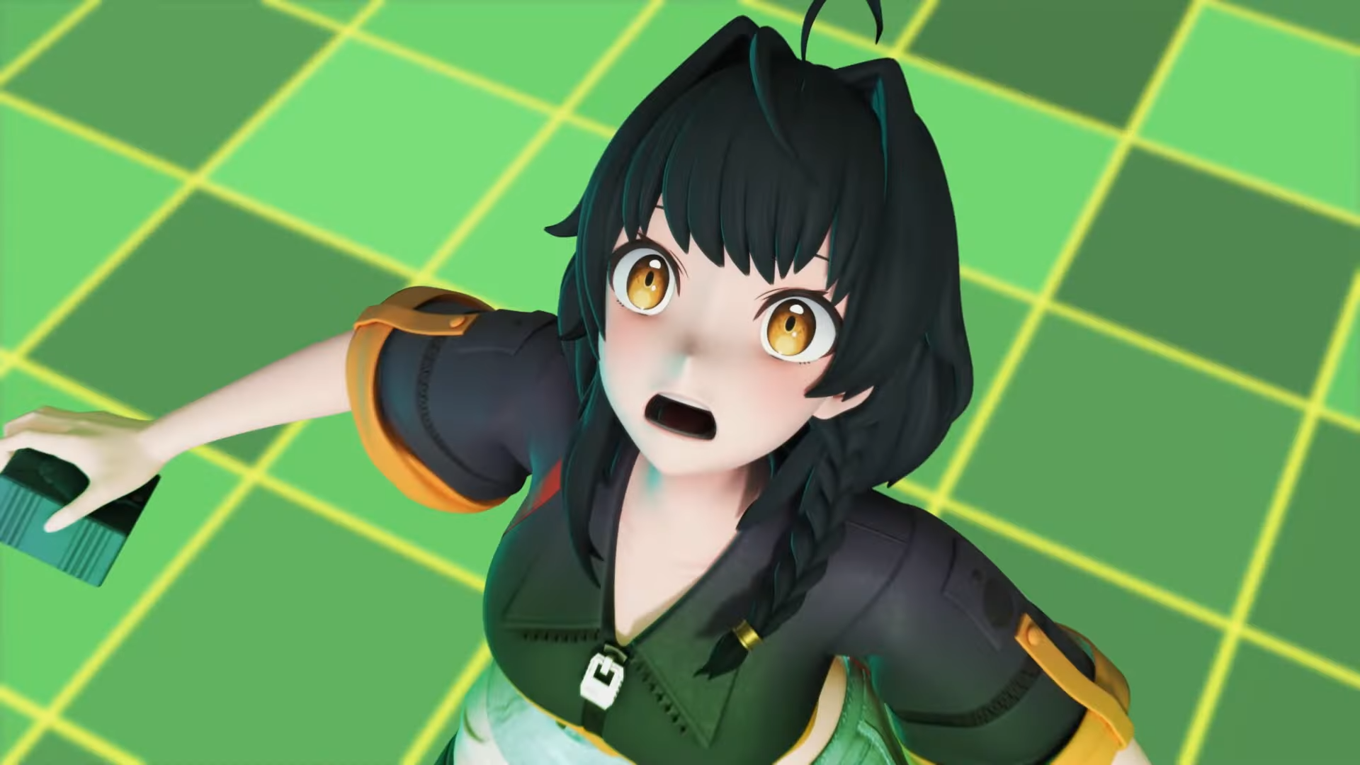 Digimon Alysion character art.