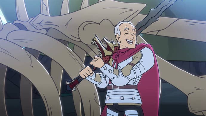 An animated Swen from Larian.