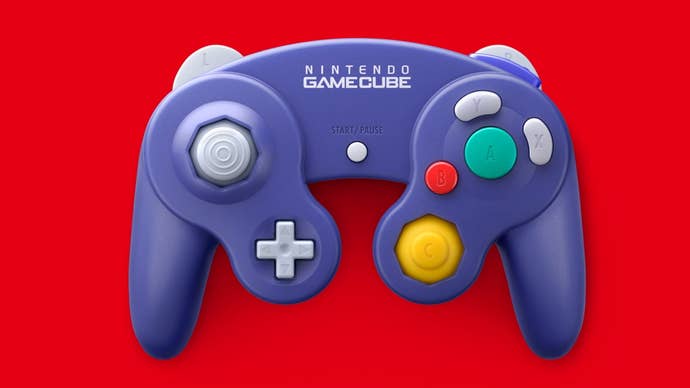 Nintendo GameCube controller.