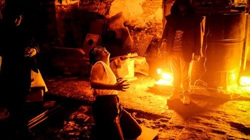 Dee undertakes a ritual in Key of Dreams.