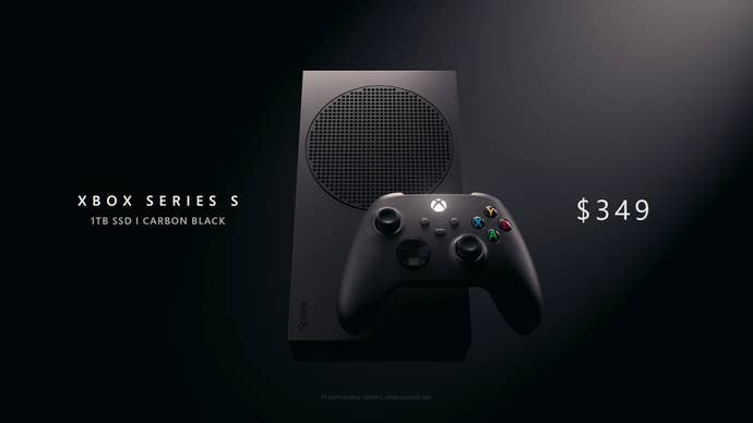 The new Xbox Series S.