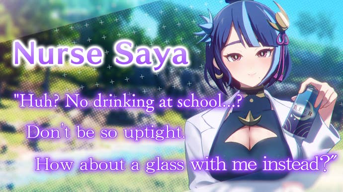 Nurse Saya in Palworld dating spin off