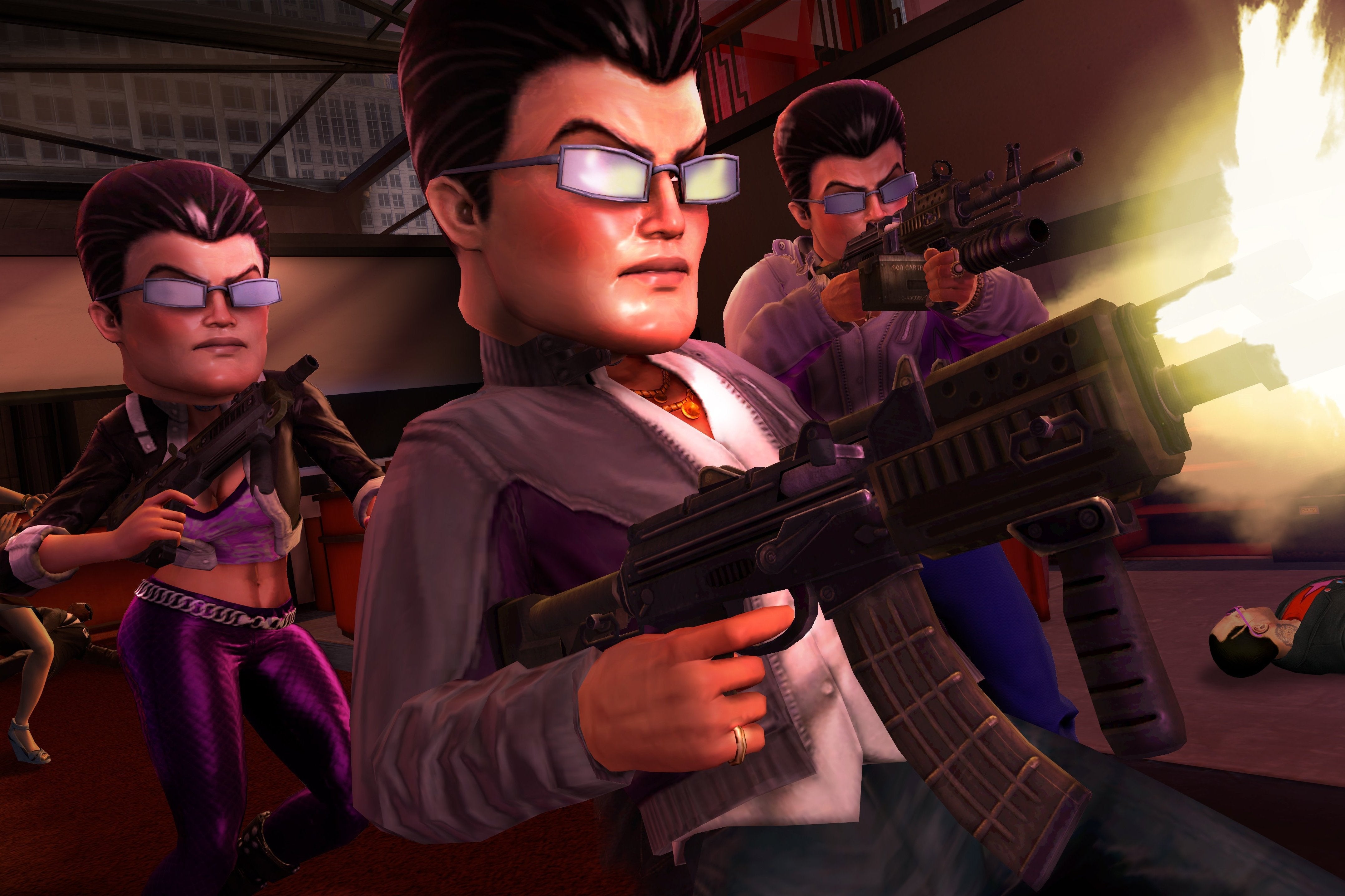 Saints Row: The Third na Switch é uma boa ideia mal executada
