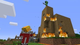 Prima immagine di Minecraft per PS Vita