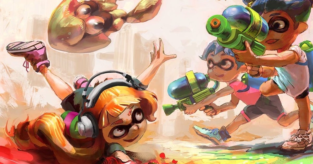 Splatoon Ink Splots Video: Let's Splat ink everywhere in Splatoon | Eurogamer.net