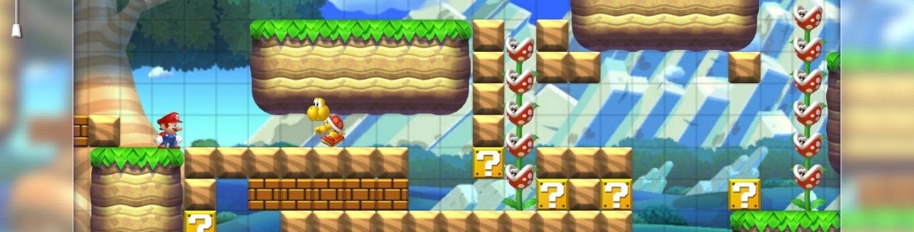 Super Mario Bros. 3 en Mario World-levels te bouwen in Mario Maker