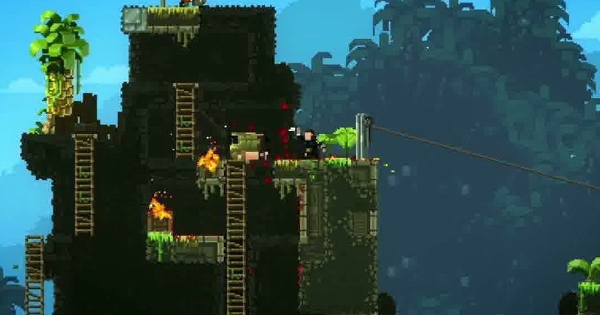 Aliens, ácido y sangre en la nueva actualización de BroForce | Eurogamer.es