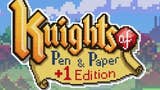 Annunciata la data di uscita di Knights of Pen & Paper 2