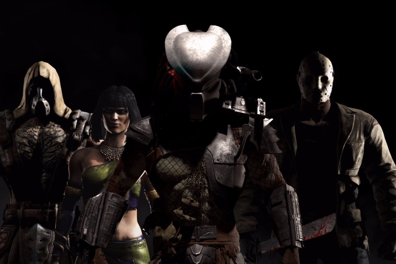 Predator, Jason Voorhees, Tremor, Tanya betreden Mortal Kombat X