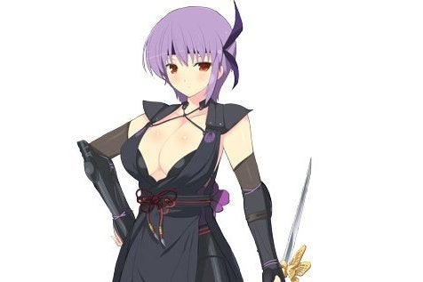 Senran Kagura: Estival Versus com Ayane de Dead or Alive