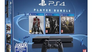 Bundle de PS4 con Bloodborne, The Order y The Last of Us