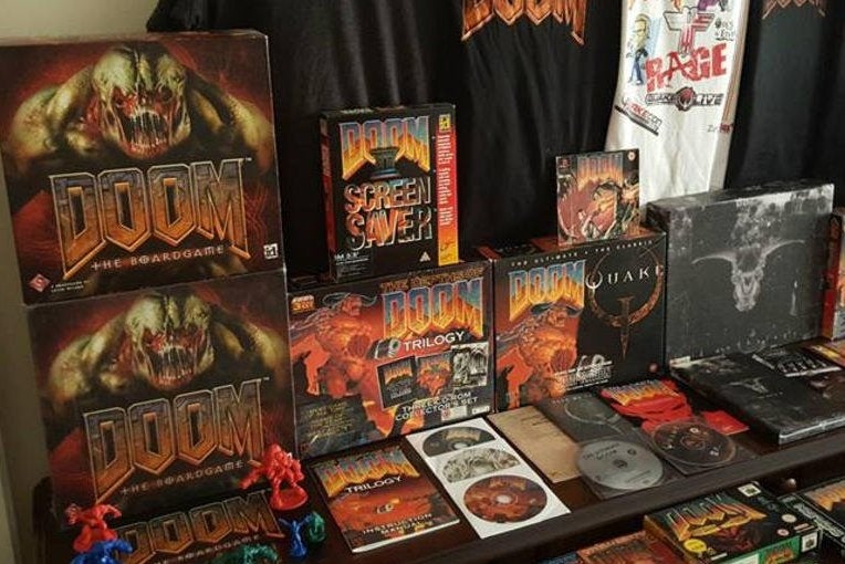 Vejam esta espectacular colecção de DOOM | Eurogamer.pt