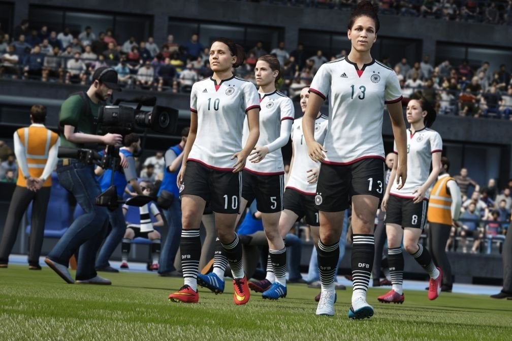FIFA 16 introduceert vrouwelijke voetballers