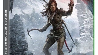 Aqui está a capa para Rise of the Tomb Raider