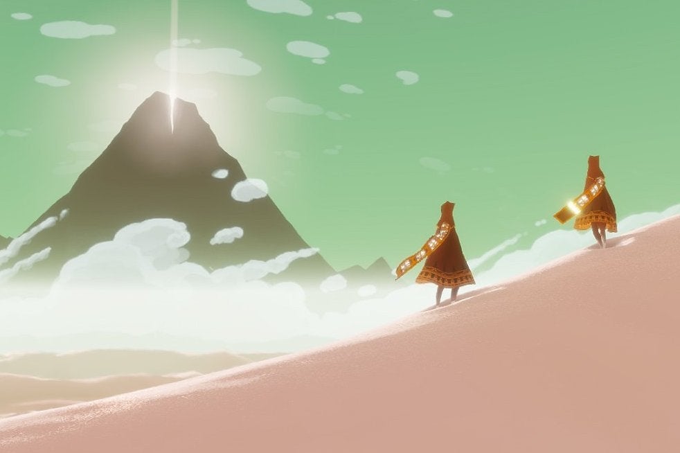 7 minutos de gameplay com o incrivel Journey para a PS4 Eurogamer.pt