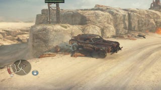 Mad Max - Terytorium Jeeta Kolos: złom, strzępek historii, insygnia, ekipa sprzątająca, farma czerwi