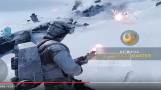 10 minutes of Star Wars: Battlefront alpha footage leak