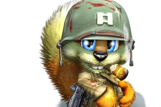 Rare deelt details van geannuleerde Conker game