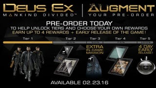 Square Enix cancella il complesso sistema di preordine di Deus Ex: Mankind Divided