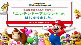 Serviço Nintendo Account foi lançado no Japão