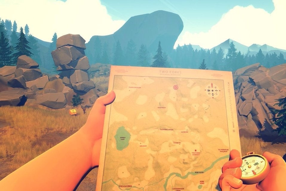 Gameplay con la primera media hora de Firewatch | Eurogamer.es