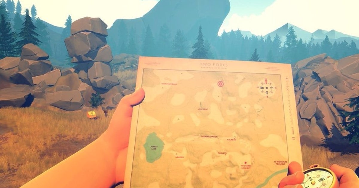 Firewatch Load Game Menu Gameplay con la primera media hora de Firewatch | Eurogamer.es
