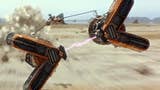 Ein Spieler baut das Podrennen aus Star Wars im Forge-Modus von Halo 5 nach