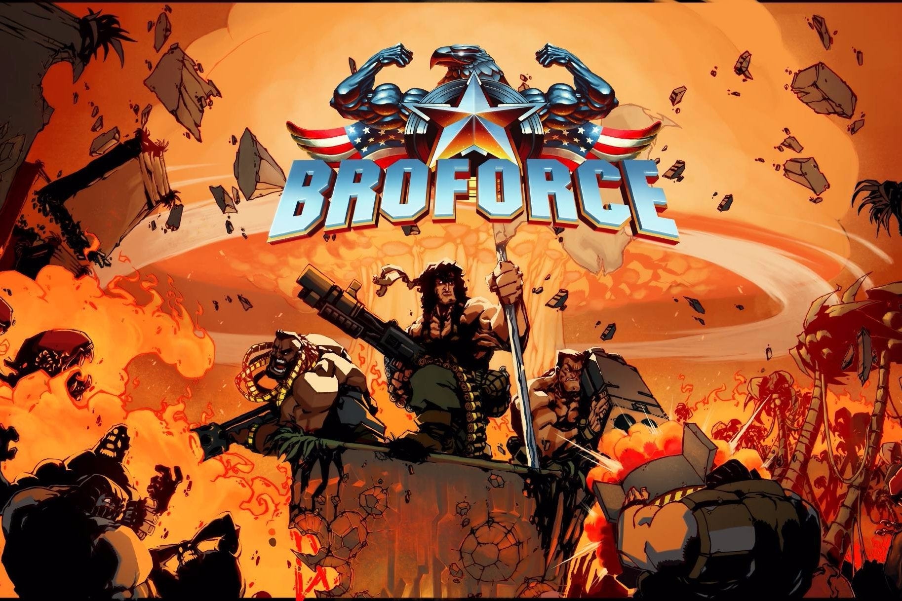 Broforce in maart gratis via PS Plus