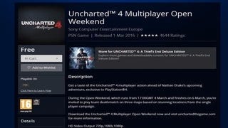 Open bèta Uncharted 4 multiplayer dit weekend speelbaar