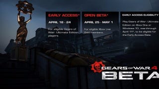 Fecha para la beta multijugador de Gears of War 4