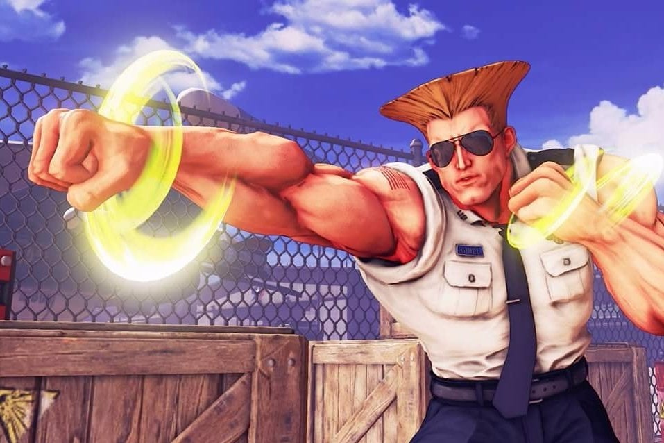 Guile aan Street Fighter 5 april update toegevoegd