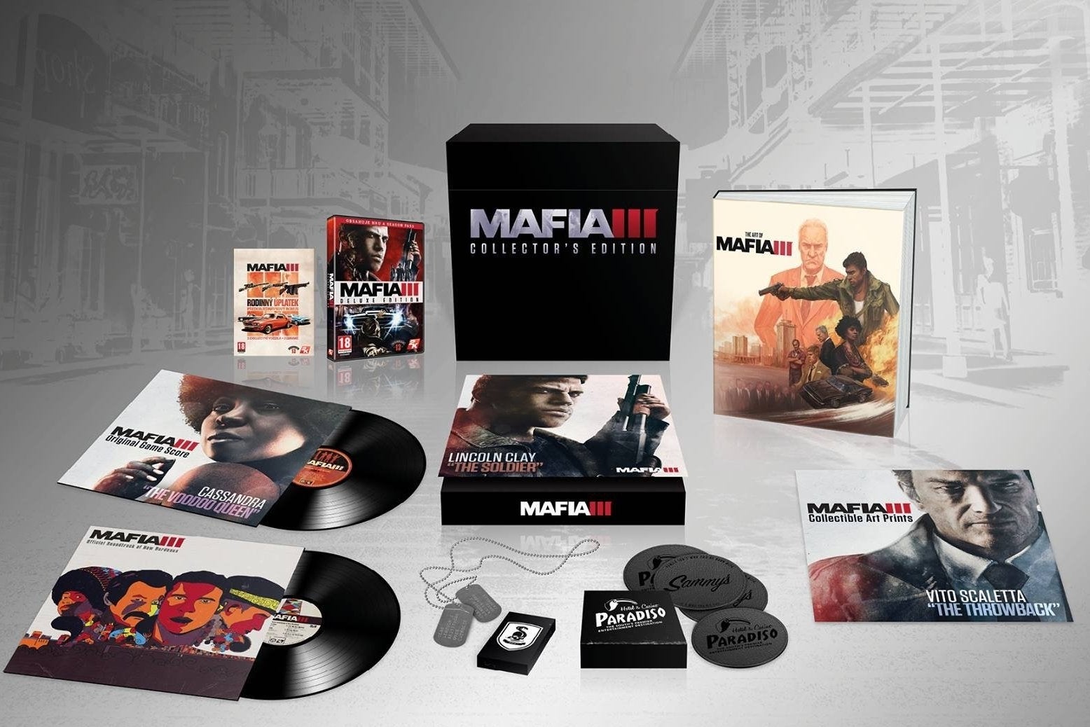 Inhoud Mafia 3 Collector's Edition bekend