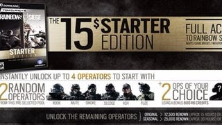 Ubisoft revela la Rainbow Six Siege: Starter Edition