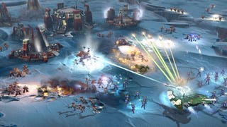 E3 2016 - Dawn of War 3 gameplaybeelden tonen Imperial Knights in actie