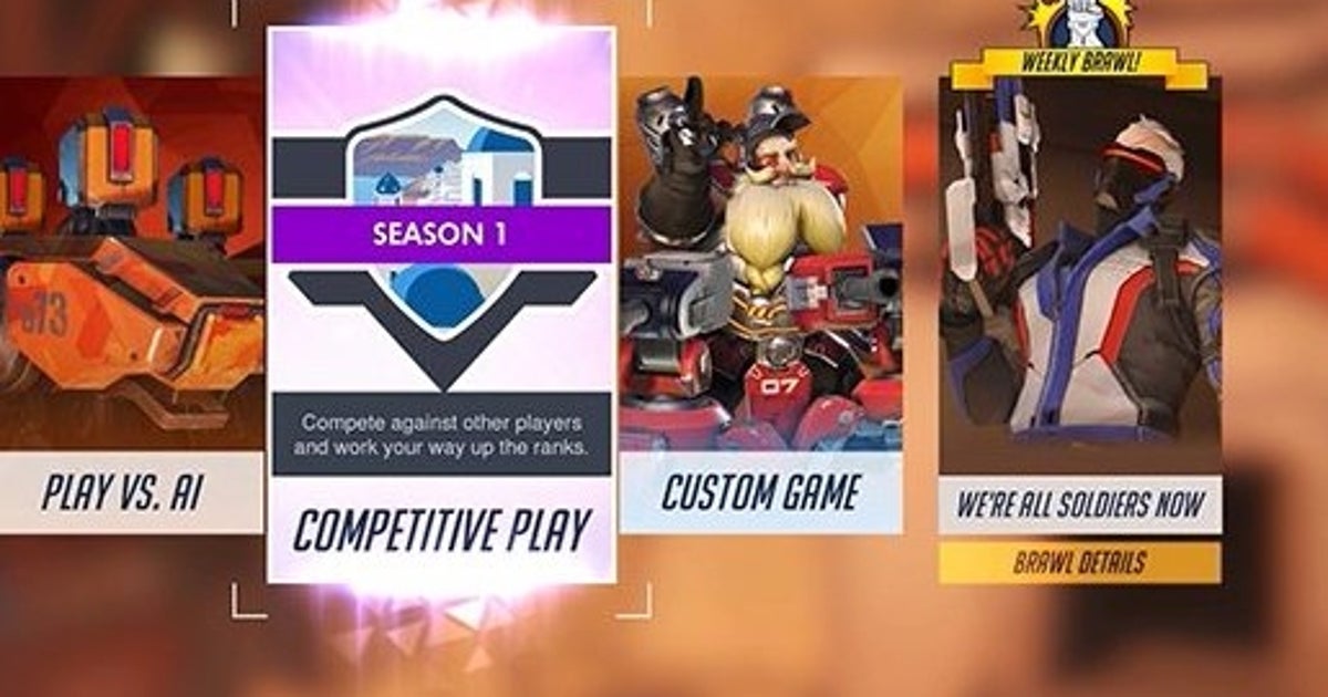 What you need to know about Overwatch Competitive Play | Eurogamer.net