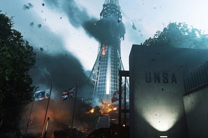 Call of Duty: Infinite Warfare gameplay trailer toont Black Sky-missie