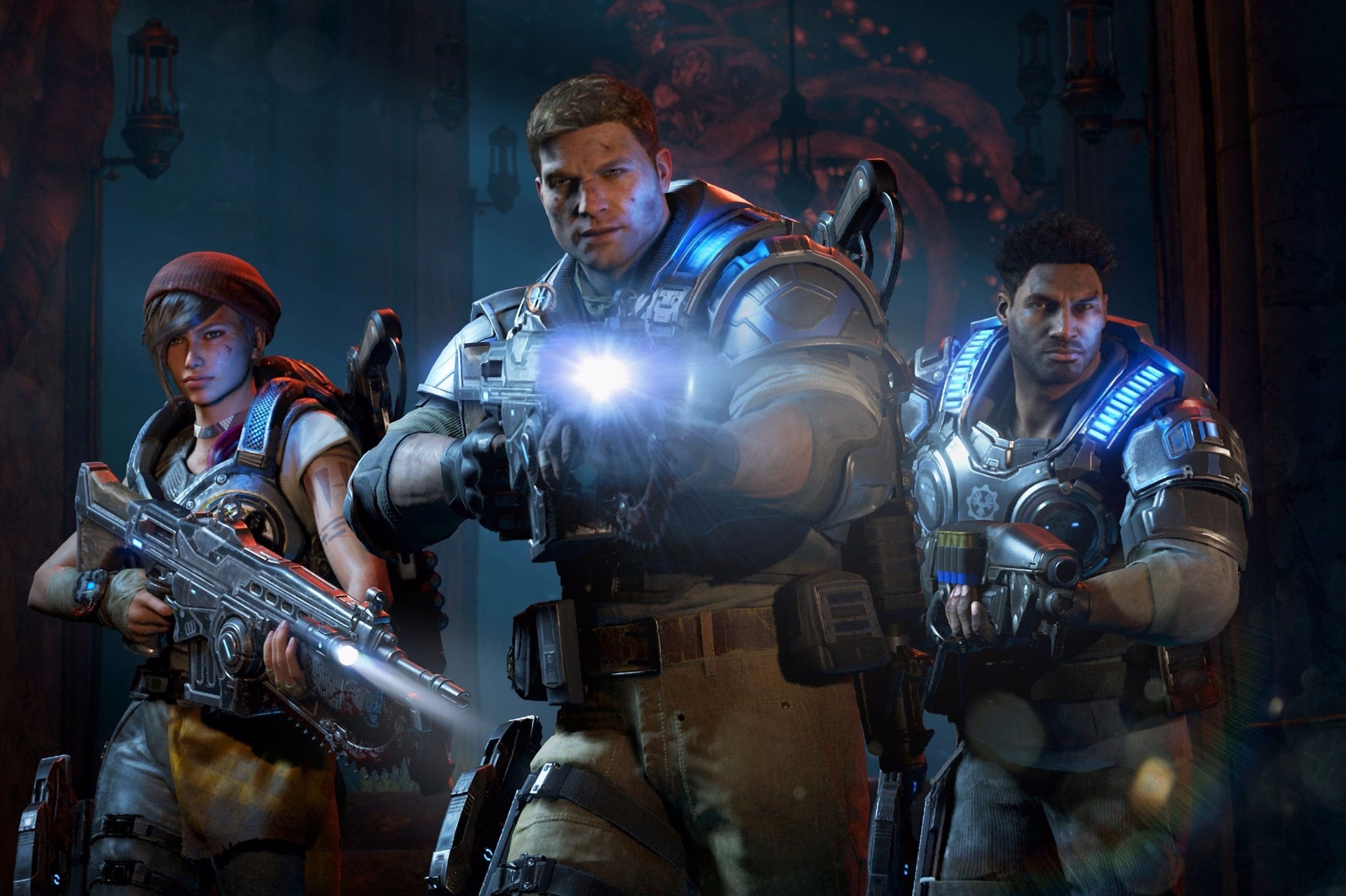 Gears of War 4 gameplay trailer toont gevecht in kerk