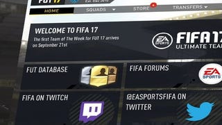 FIFA 17: disponibile la Web App
