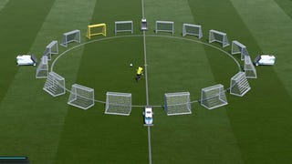 FIFA 17 - trening: podania po ziemi