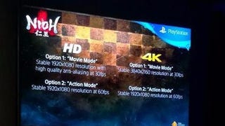 Ni-Oh detalla sus modos de vídeo en PS4 Pro