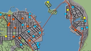 Watch Dogs 2 - Mapa: Części garderoby, Lakiery i Unikatowe pojazdy