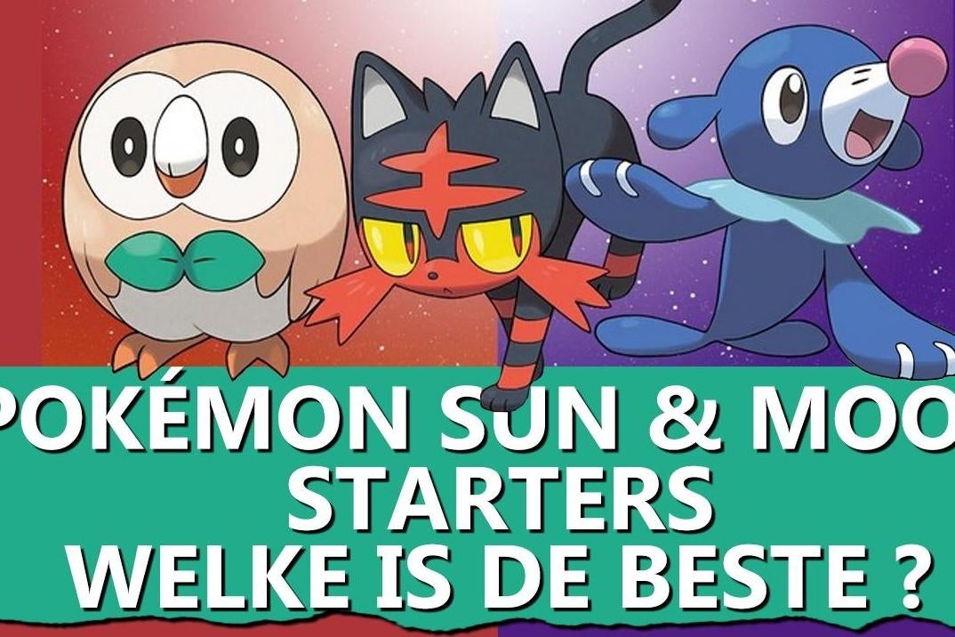 Bekijk: Pokémon Sun & Moon - Wie is de beste starter?