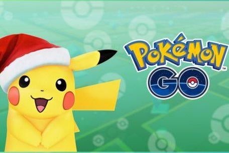 Kerst-Pikachu evolueert naar Kerst-Raichu in Pokémon GO
