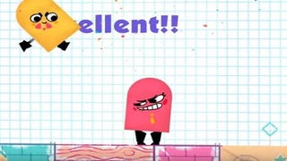 Nintendo Switch dark horse Snipperclips in action