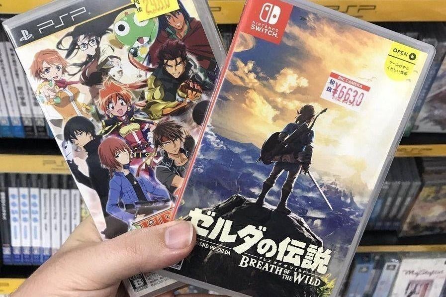 Fotos comparam caixas dos jogos da Switch com os da PSP | Eurogamer.pt