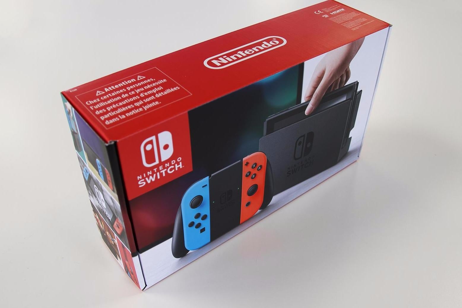 Watch: We almost unbox a Nintendo Switch | Eurogamer.net