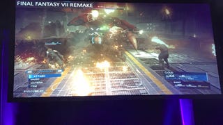 Final Fantasy 7 Remake screenshots tonen cover-systeem en Guard Scorpion