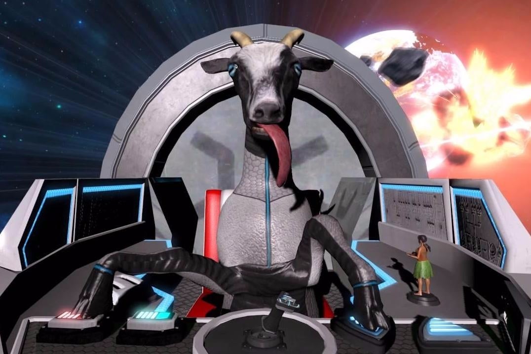 Goat Simulator: Waste of Space DLC komt naar de PlayStation 4