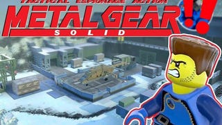 Metal Gear Solid è stato ricreato magistralmente in Lego Worlds