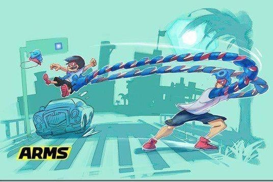 Spring Man mostra-se em acção em ARMS | Eurogamer.pt